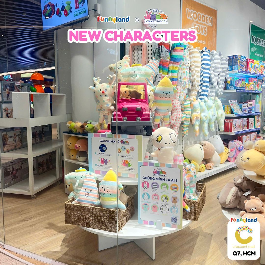  Gấu bông Nhật Bản mềm mịn Craftholic - INU-KUN Cún Mũ Len (New S) 