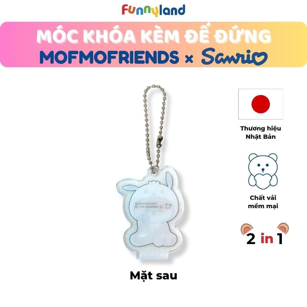Móc khoá MofmoFriends Stand - Pochacco