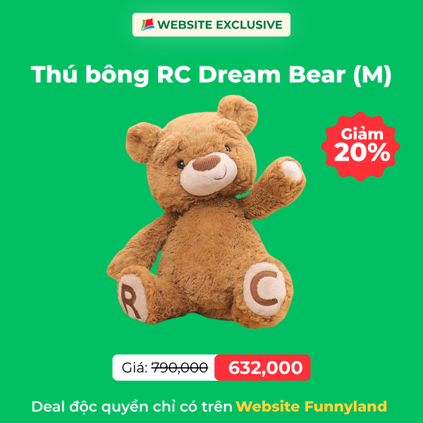 Recur - Thú bông RC Dream Bear (M)