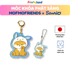 Chú Chó Shiba Inu đội nón Pochacco - Móc Khóa Phát Sáng