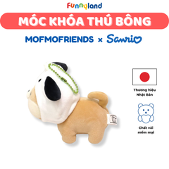 Móc Khóa Thú Bông - Thú Bông Chó Shiba Inu đội mũ Pochacco