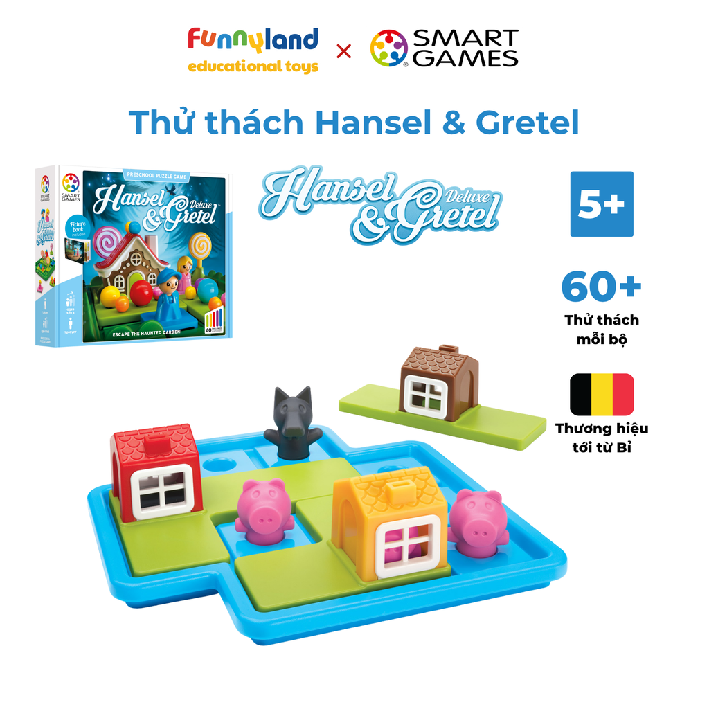 SmartGames - Thử thách Hansel & Gretel