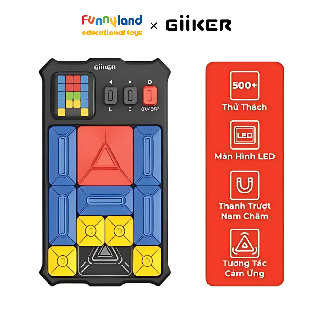 Đồ chơi đố trí: Giiker Super Slide