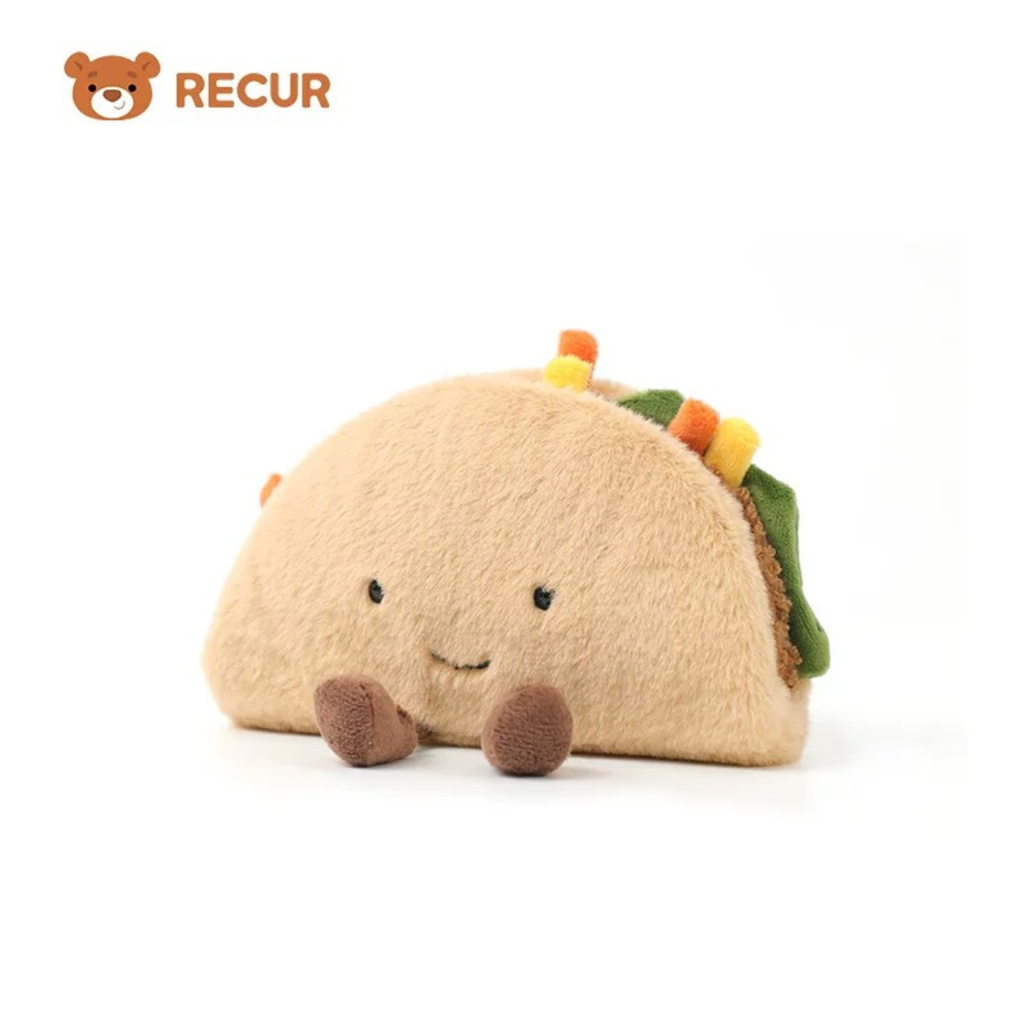 Recur - Đồ chơi nhồi bông Bánh Taco