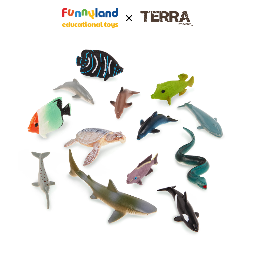 Terra - Ống Động vật biển nhỏ