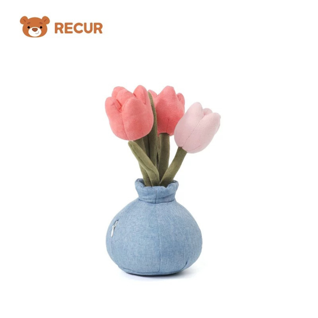Recur - Cây hoa nhồi bông Tulip (Có Hương Thơm)