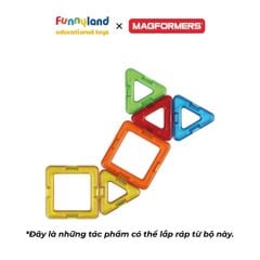 Đồ chơi xếp hình nam châm Hàn Quốc Magformers Ý tưởng đột phá [10 mảnh]
