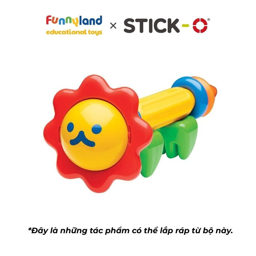 Đồ chơi xếp hình nam châm Hàn Quốc Stick-O FOREST FRIENDS SET