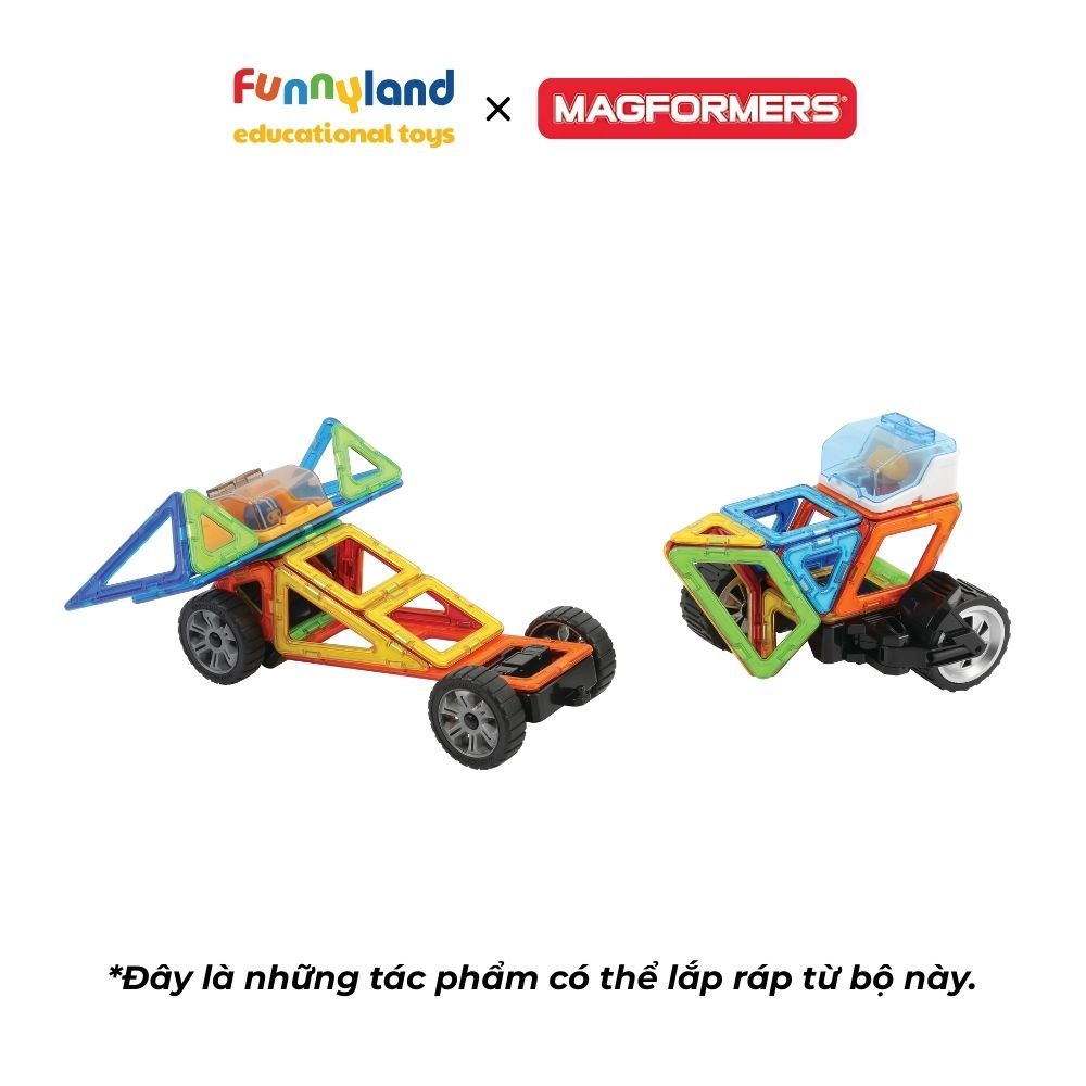 Magformers - Bộ Xe Đua Biến Hình 42 Mảnh