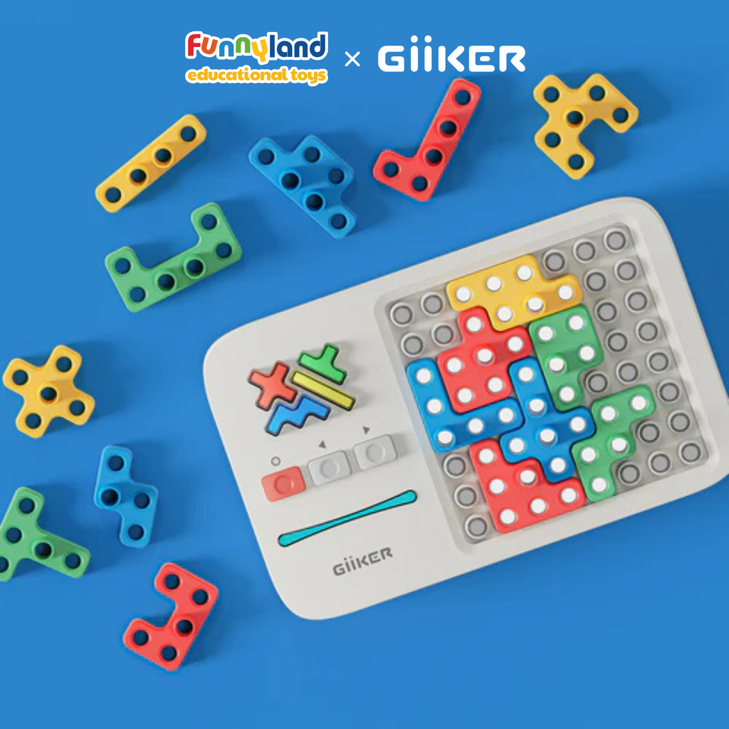 Đồ chơi đố trí: Đồ chơi Giiker Super Blocks