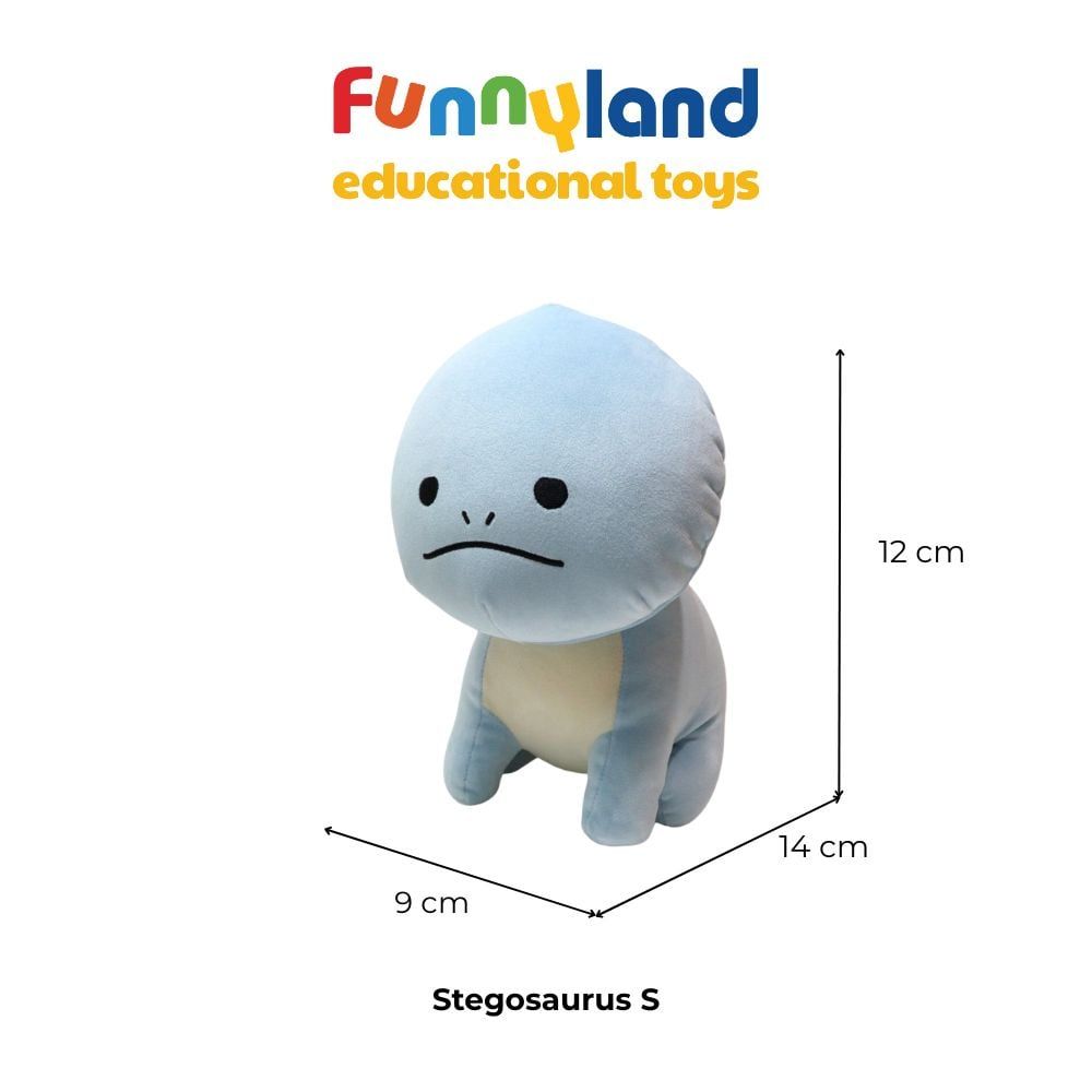 Thú bông Nhật Bản Mofmo Friends - Khủng Long Stegosaurus