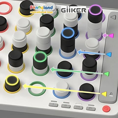 Đồ chơi thông minh Giiker Smart Four - Cờ Caro Công Nghệ AI Thông Minh