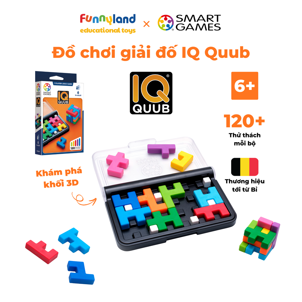 SmartGames - Thử thách IQ Quub