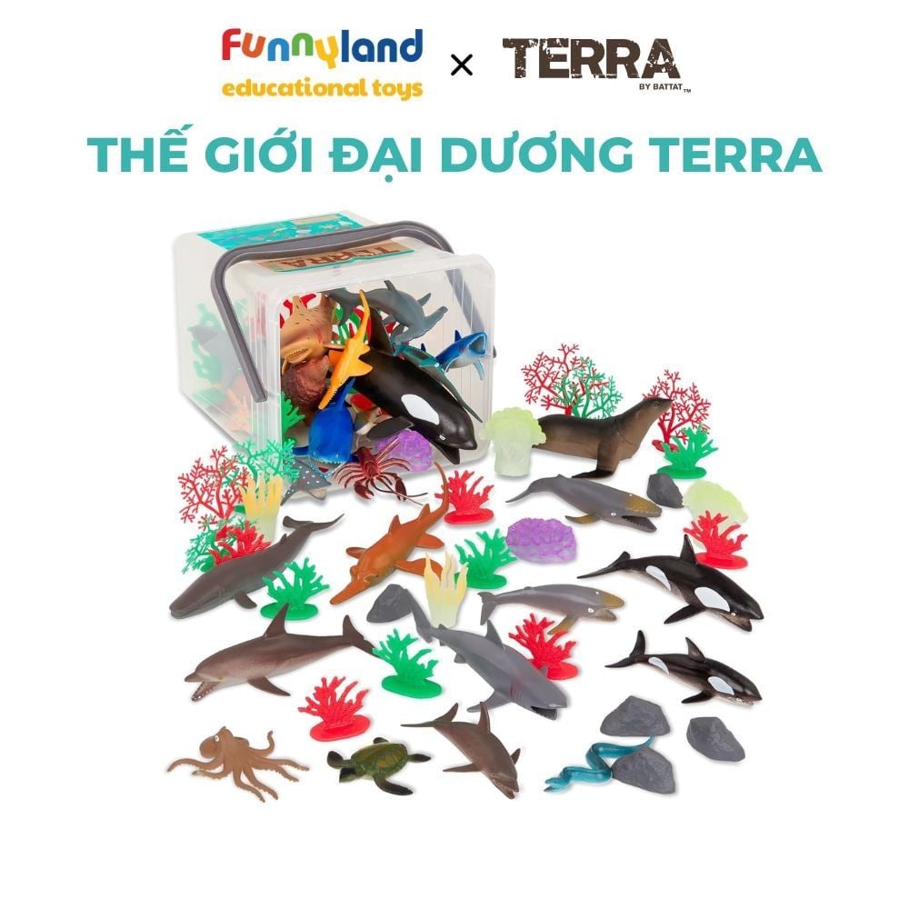 Đồ chơi mô hình động vật Terra - Thế giới Đại Dương