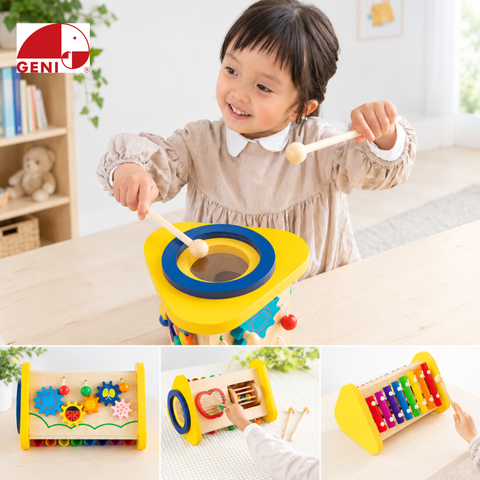 Geni - Bộ đàn Xylophone 4 trong 1 ( Musical Triangle)