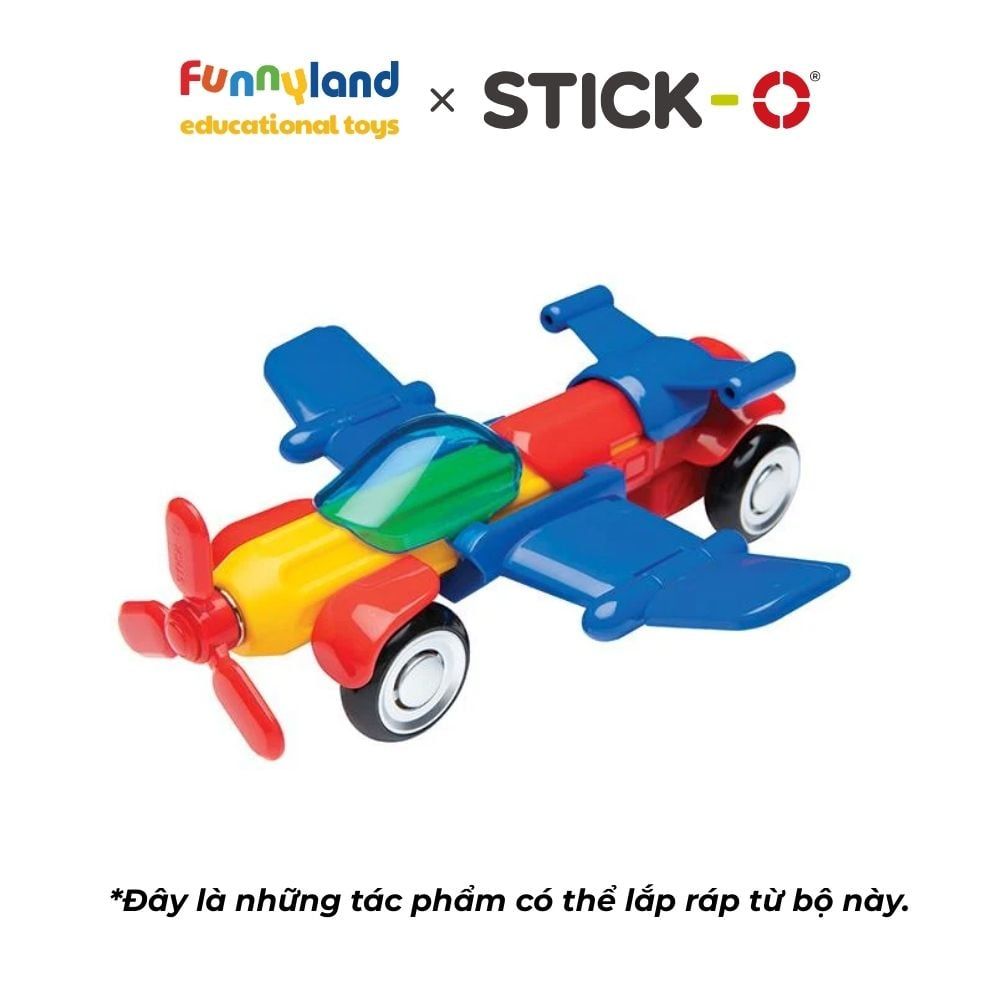 Đồ chơi xếp hình nam châm Hàn Quốc Stick-O CITY SET