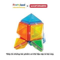 Đồ chơi xếp hình nam châm Hàn Quốc Magformers Hộp Sáng Tạo