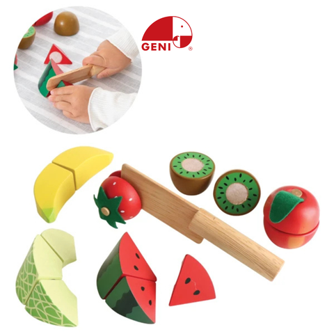 Geni - Bộ đồ chơi trái cây bằng gỗ (Fruit Set)