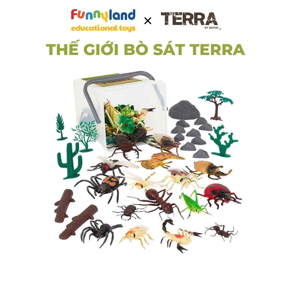 Đồ chơi mô hình động vật Terra - Thế giới Bò sát Terra