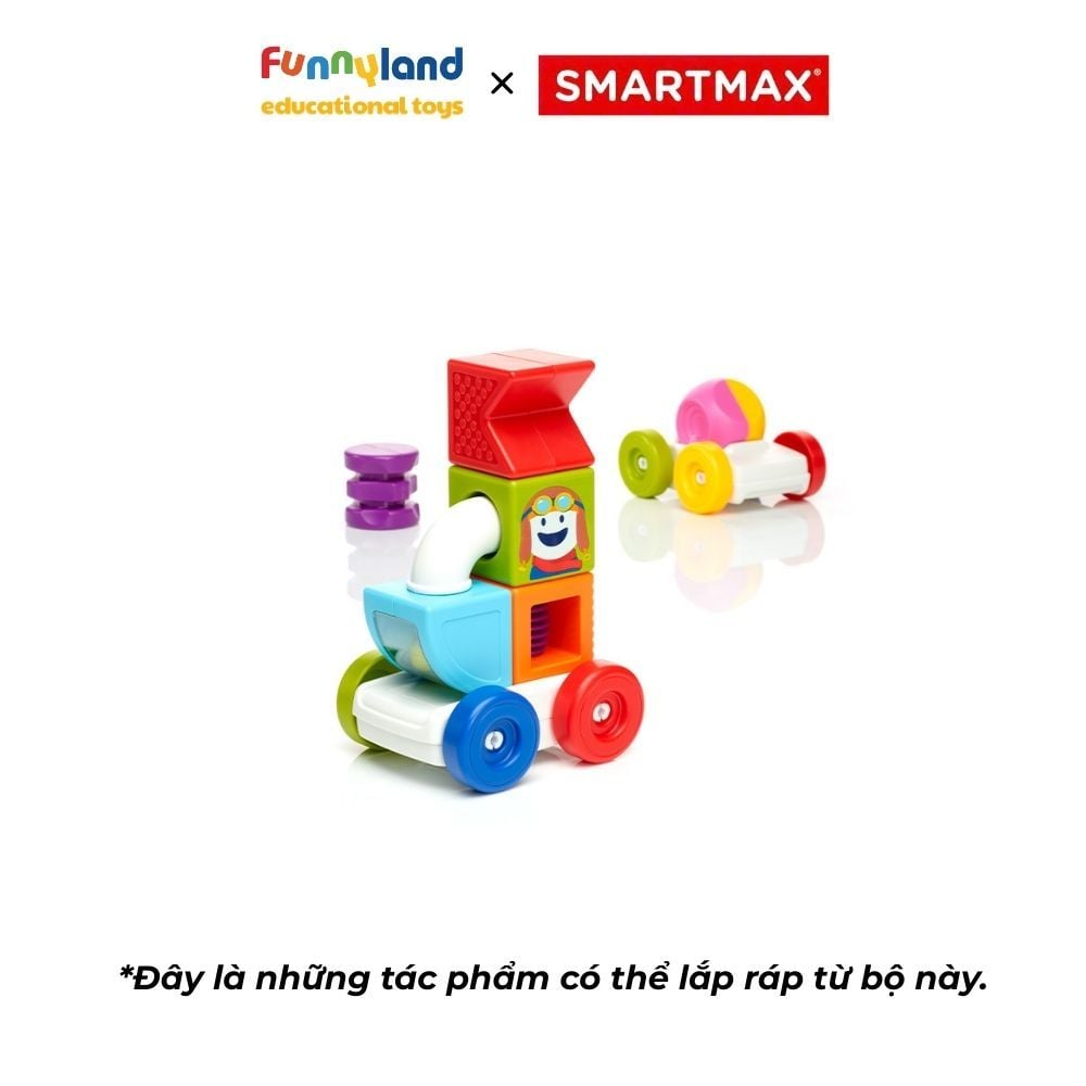 Đồ Chơi Xếp Hình Nam Châm SmartMax Khám Phá Chuyển Động