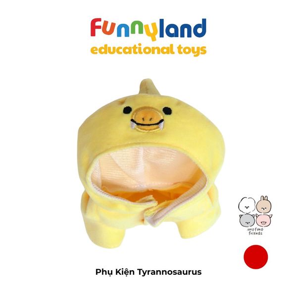 Phụ kiện Thú bông MofmoFriends Mini Hoodie - Khủng long Tyrannosaurus