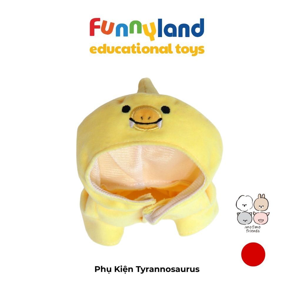  Phụ kiện Thú bông MofmoFriends Mini Hoodie - Khủng long Tyrannosaurus 