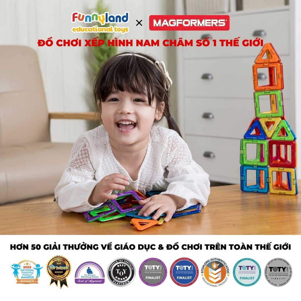 Magformers - Bộ cơ bản 30 mảnh