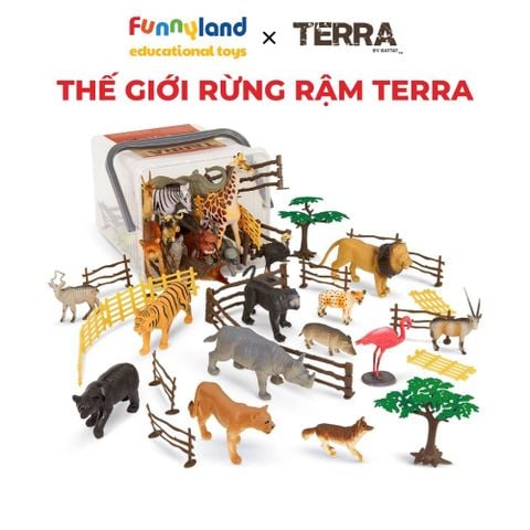 Đồ chơi mô hình động vật Terra - Thế giới Rừng Rậm