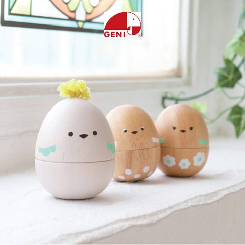 Geni - Bộ trứng gà có âm thanh Peckys ( Musical Chicken Eggs)