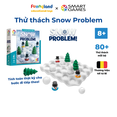 Đồ chơi trí tuệ Smartgames thử thách Snow Problem