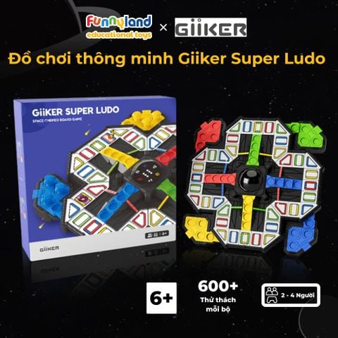 Đồ chơi thông minh Giiker Super Ludo - Cờ cá ngựa AI thông minh