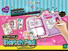 Bộ tập vẽ Ngôi Sao Thần Tượng