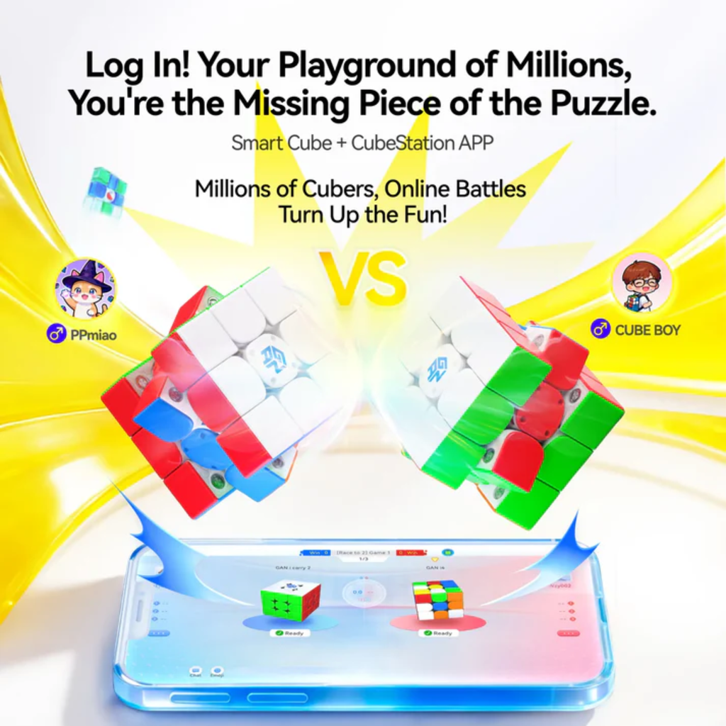 GanCube - Đồ chơi Rubik GAN i carry 4 Frosted