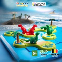 Đồ chơi trí tuệ Smartgames Thử thách Dinosaurs Mystic Islands