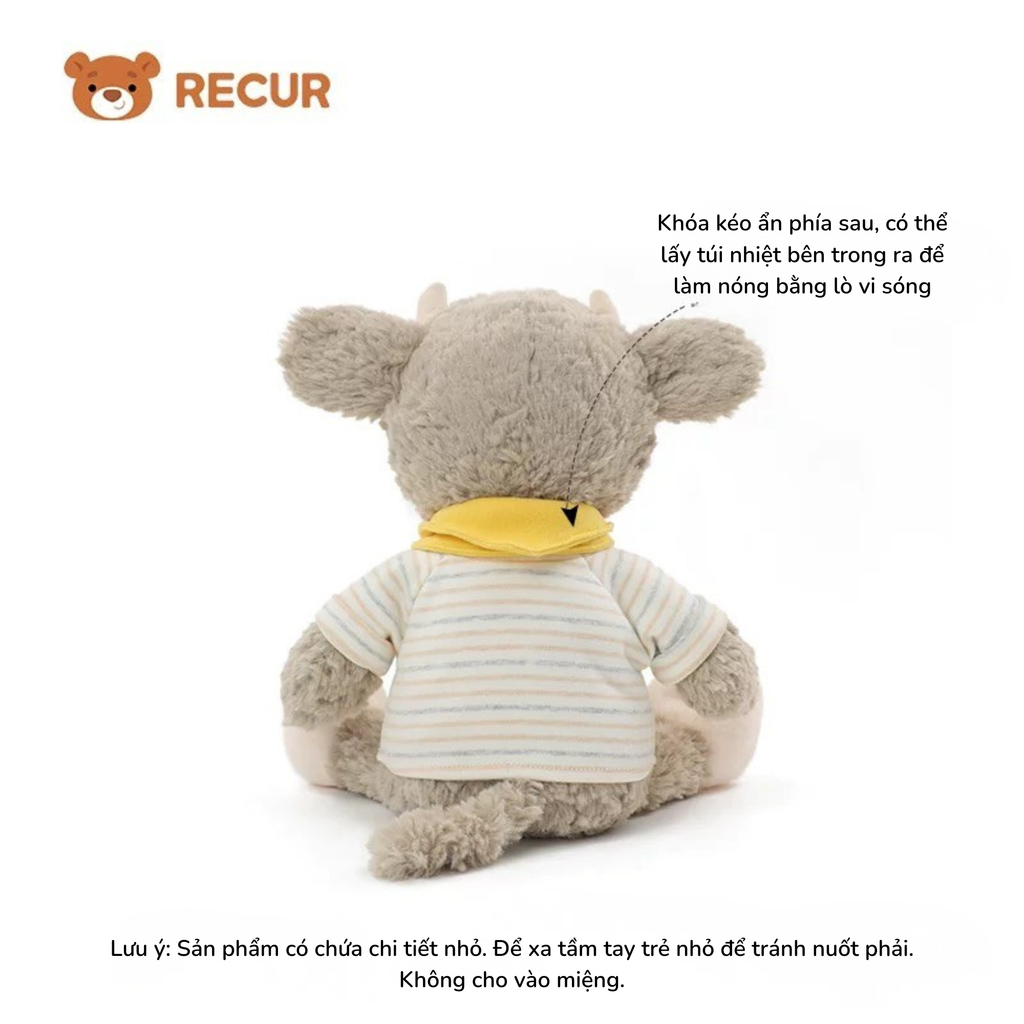 Recur - Thú bông Little Cow the Poppy (Có Hương Thơm)