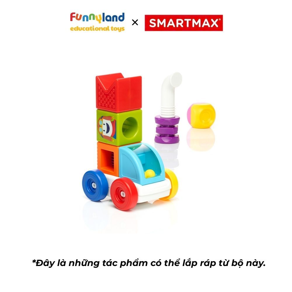 Đồ Chơi Xếp Hình Nam Châm SmartMax Khám Phá Chuyển Động