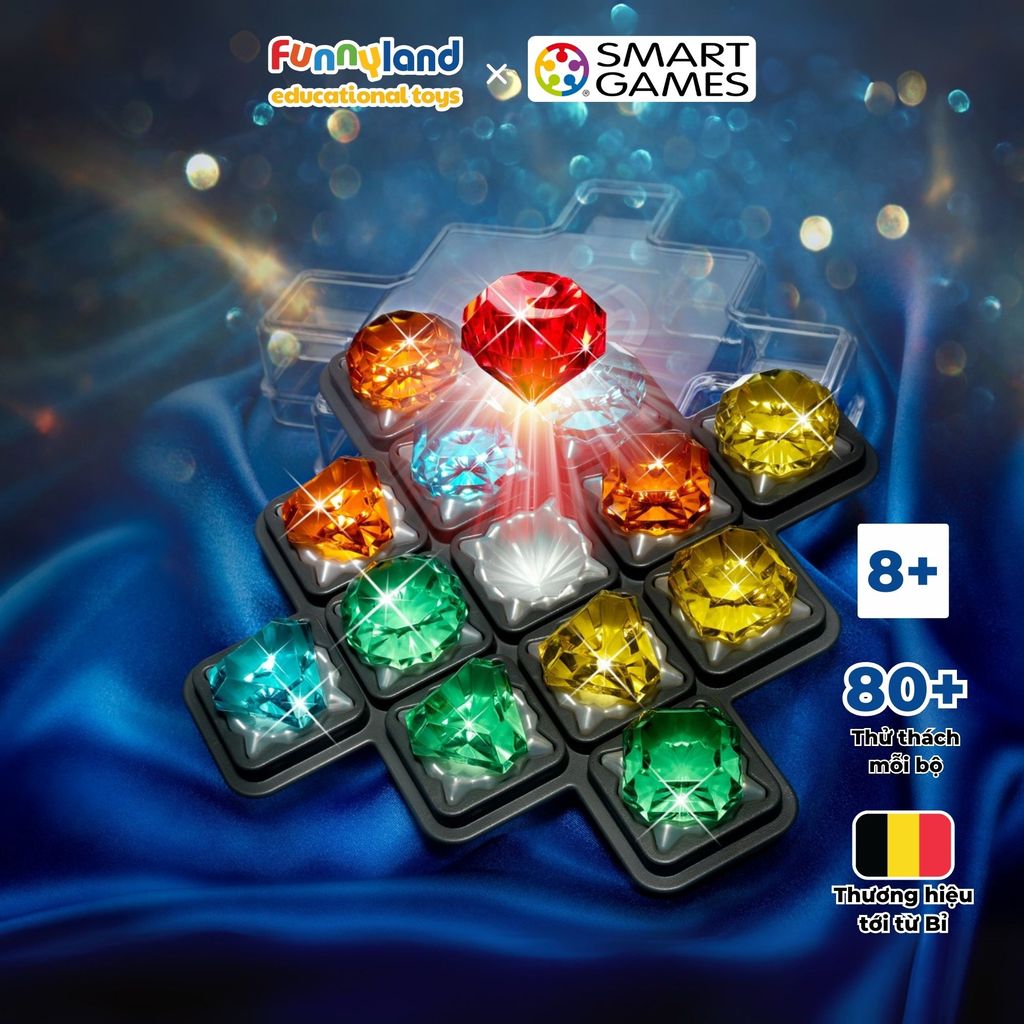 Đồ chơi trí tuệ Smartgames Thử thách Diamond Quest