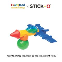 Đồ chơi xếp hình nam châm Hàn Quốc Stick-O CITY SET