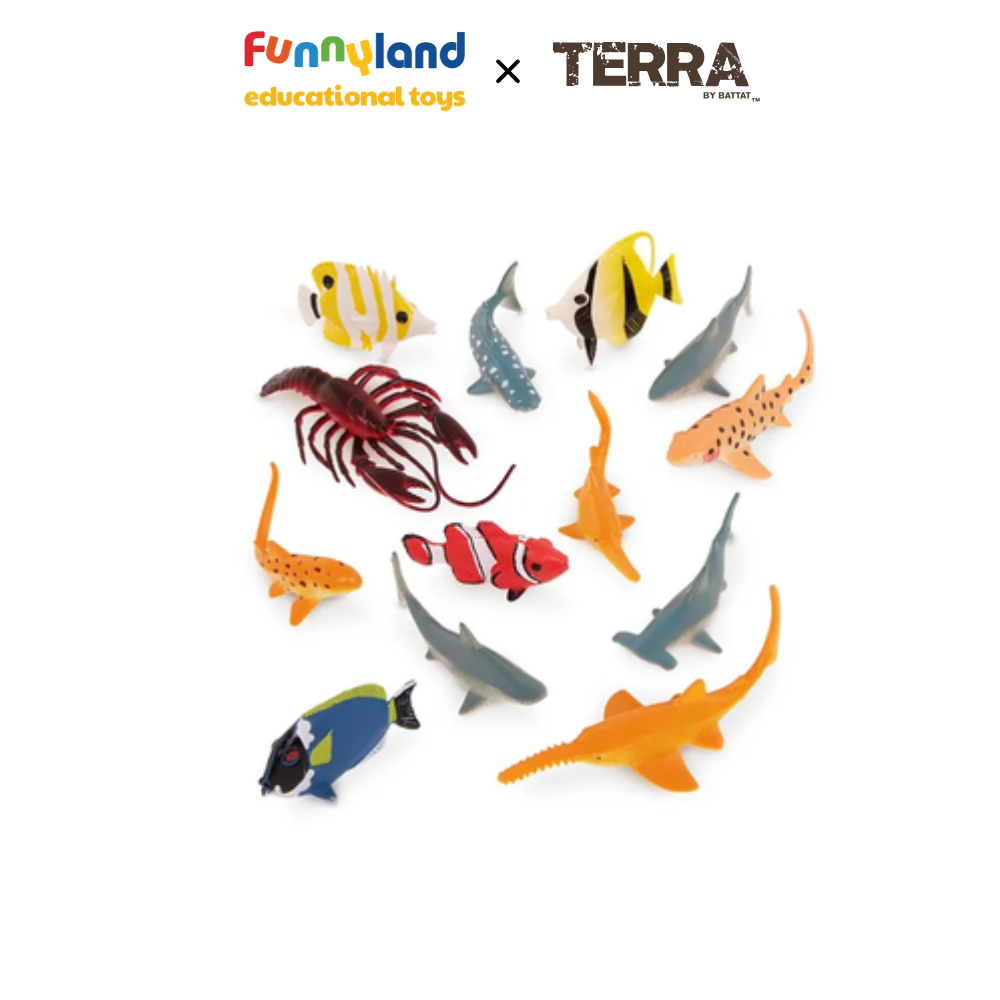 Terra - Ống Động vật biển nhỏ