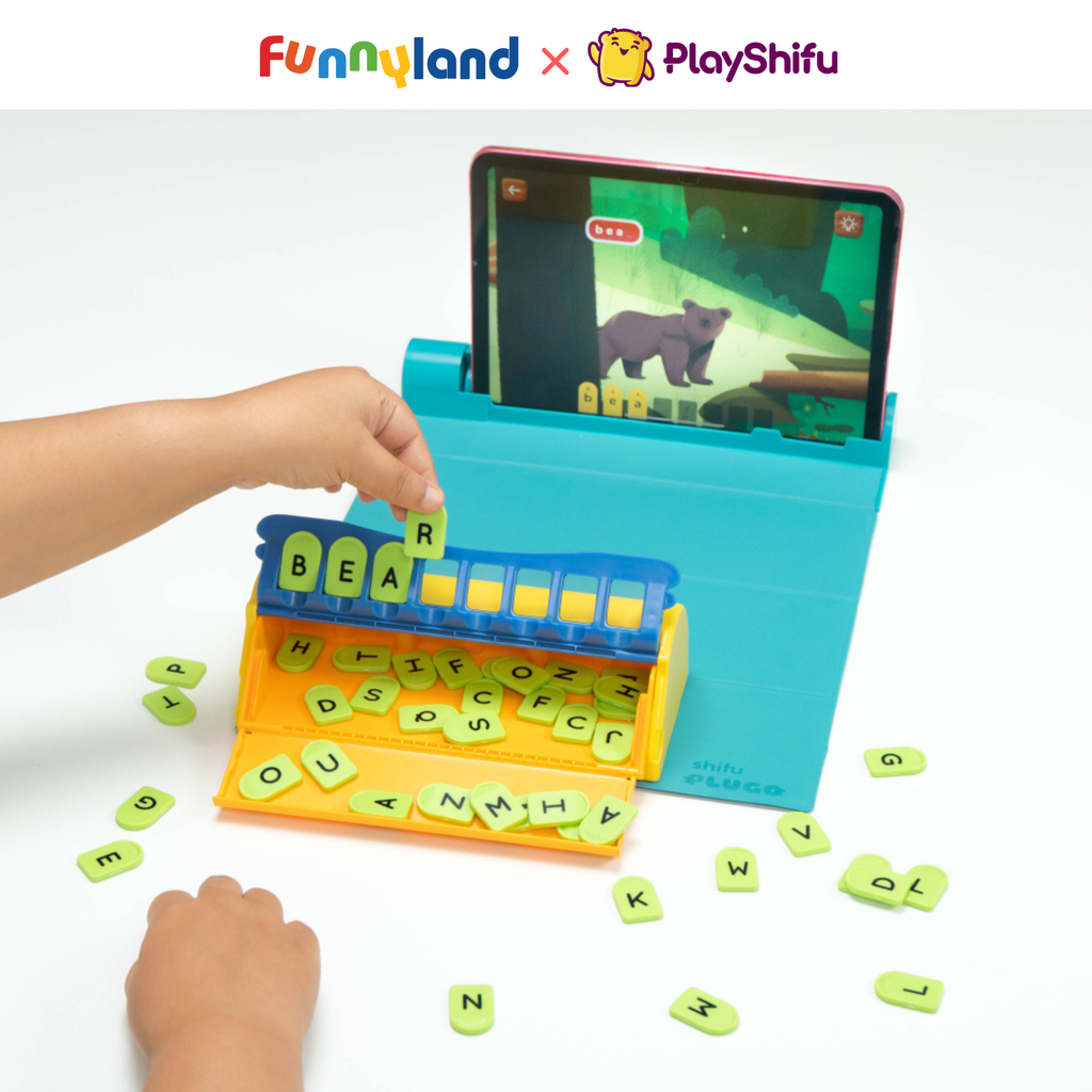 Bộ đồ chơi thực hành STEM - Từ vựng Tiếng Anh Wiz Plugo