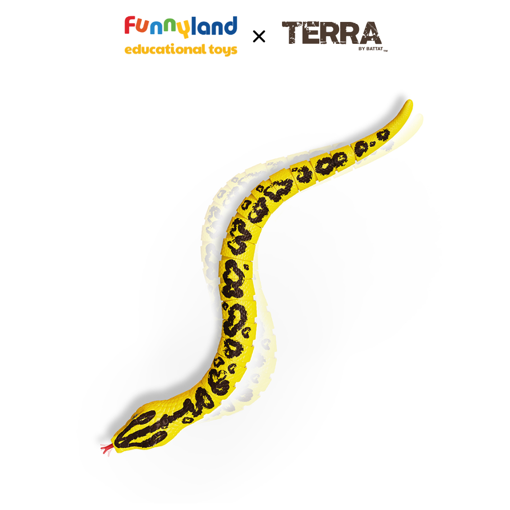 Đồ chơi mô hình động vật Terra - Trăn Anaconda điều khiển từ xa