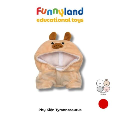 Phụ kiện Thú bông MofmoFriends Mini Hoodie - Khủng long Ankylosaurus