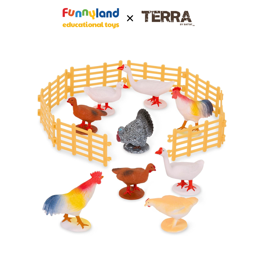 Đồ chơi mô hình động vật Terra - Thế giới Đồng Quê