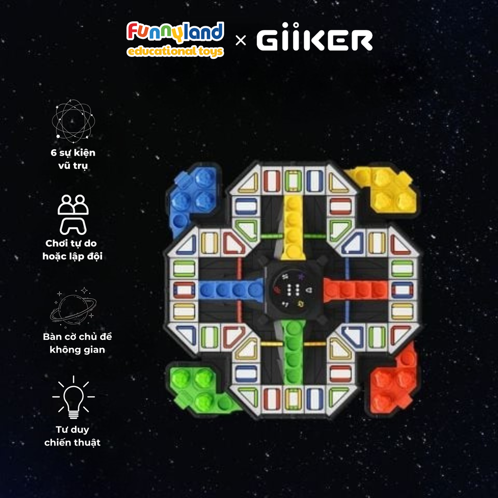 Giiker - Đồ chơi trí tuệ Super Ludo