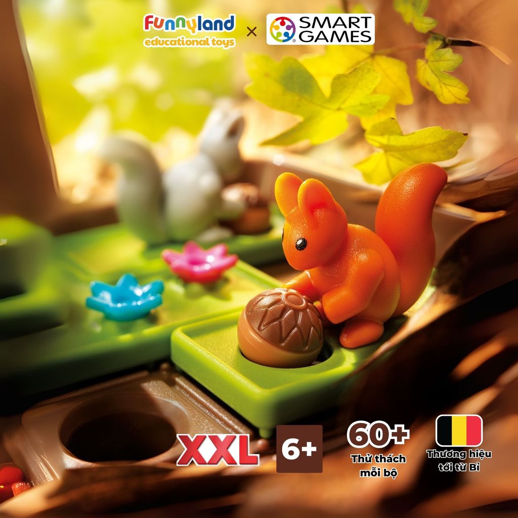 SmartGames - Thử thách sóc lăn hạt XL