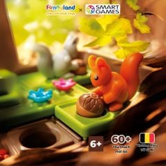 Đồ chơi trí tuệ Smartgames Thử thách Squirrels Go Nuts!
