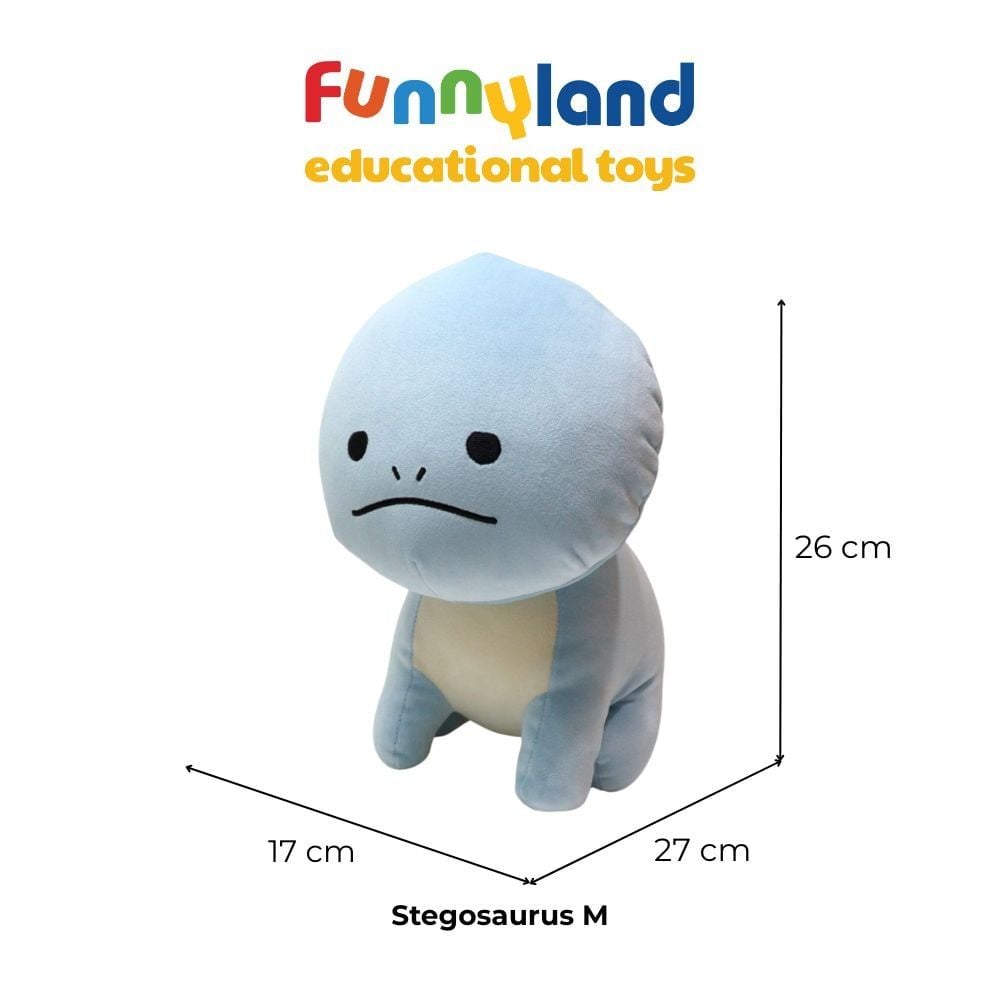 Thú bông Nhật Bản Mofmo Friends - Khủng Long Stegosaurus