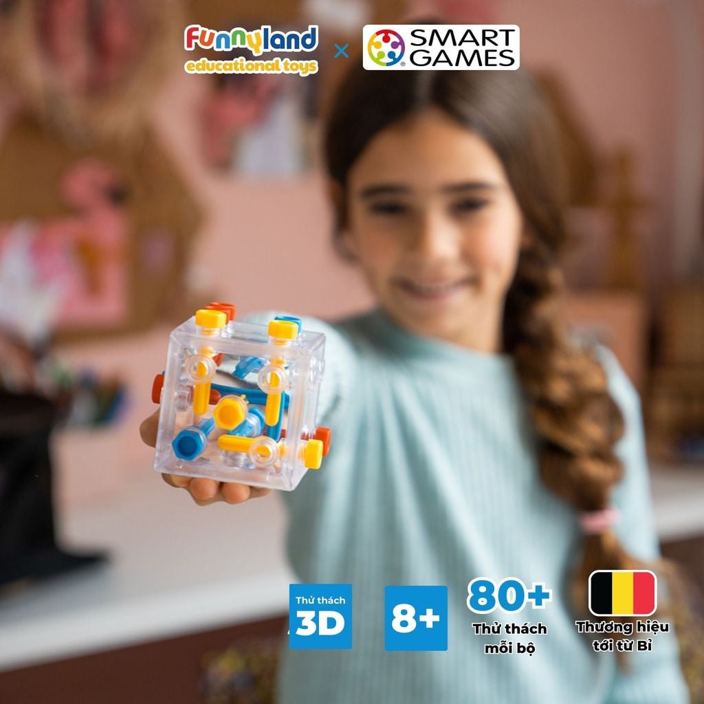 SmartGames - Thử thách Criss Cross Cube