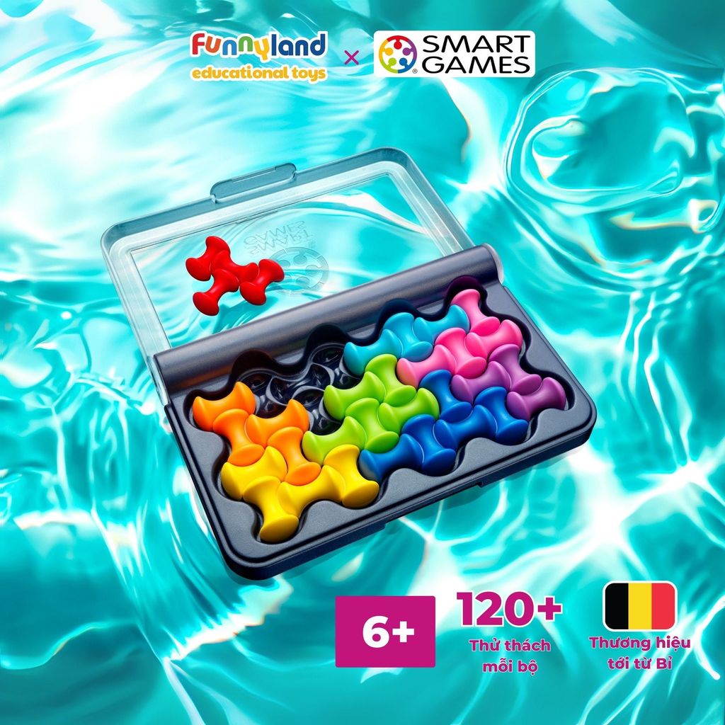 Đồ chơi trí tuệ Smartgames Thử thách IQ Waves