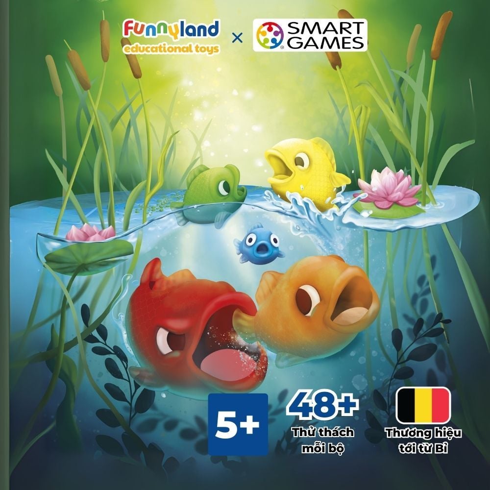 Đồ chơi trí tuệ Smartgames Thử thách FishTricks